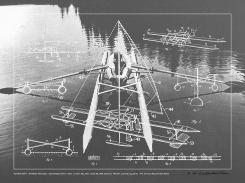 Watercraft, rowing needles (1981)