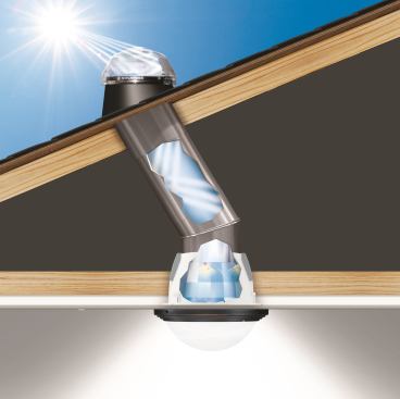 The 
Solatube Smart LED System from 
Solatube International harnesses daylight and transitions to cost- and energy-efficient LED lighting at night. Serving as an ideal security feature, the LED lighting prevents homes from going completely dark once the sun goes down and each LED bulb lasts an average of 20 years, the company says. An optional occupancy sensor activates the LED only when a low-light area is occupied. 
solatube.com