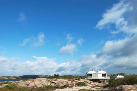 Stockholm-based architect Mats Fahlander designed this cottage on Sweden’s western coast for a friend whose family has summered on the property for generations.