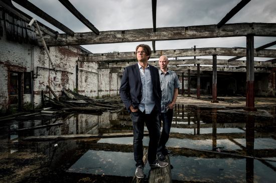 Brian Phillips (left) and Daryn Edwards of Philadelphia-based Interface Studio Architects.