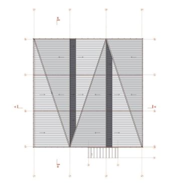 Roof plan.