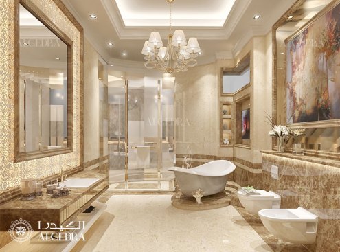 Classic style bathroom design