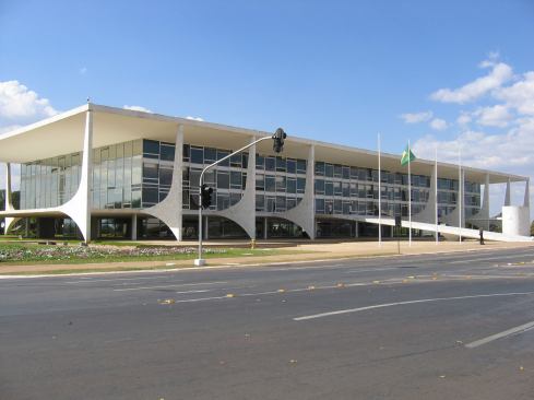 Palácio do Planalto, Brasília, Brazil,1960.