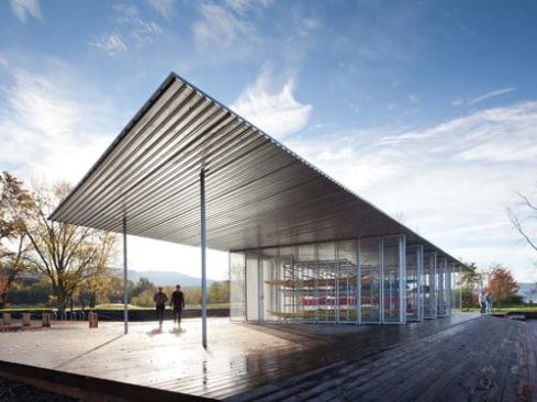 Boat Pavilion for Long Dock Park, Beacon, N.Y.