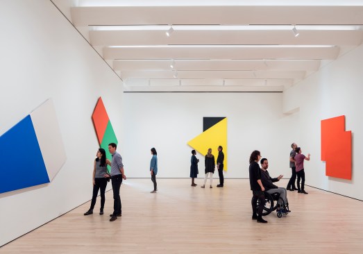 Approaching American Abstraction The Fisher Collection exhibition.
