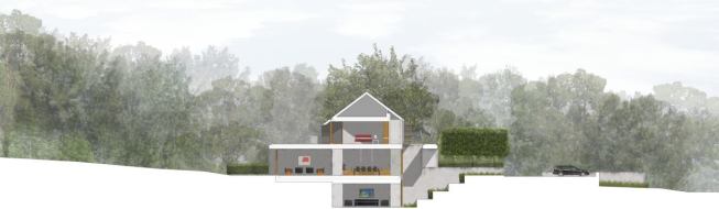 HFR Residence, a design proposal for a new house in Greenwich, Conn.