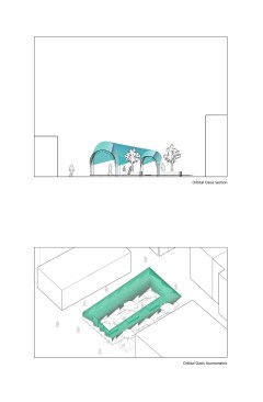 04_Orbital Oasis section & axonometric