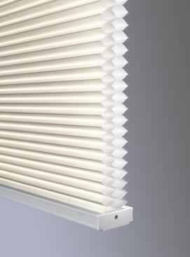 The remote-controlled Serena shade is available with either an infrared or a radio frequency wireless remote. The shades come in a range of opacities and are made of dual-sided, cellular shade fabrics with a white, reflective backing to maintain consistent lighting throughout the room. 
www.lutron.com