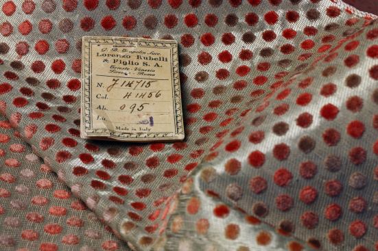 Ponti's Punteggiato handwoven velvet, from 1934