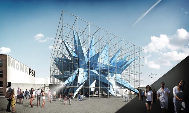 Designed by New York-based HWKN, Wendy is the winner of the institution's 2012 Young Architects Program and will occupy the outdoor courtyard at the Long Island City, N.Y.–based institution through the summer, and serve as the backdrop for PS1's Warm Up 2012 concert series.