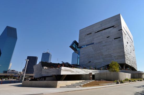 Perot Museum, Dallas, by Morphosis Architects.