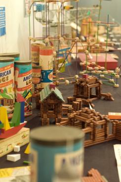 Lincoln Logs and Tinker Toys
