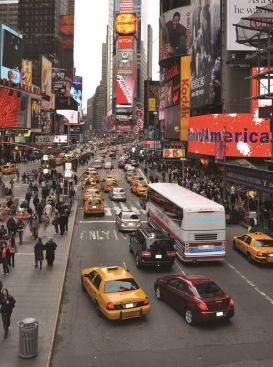 Times Square, before.