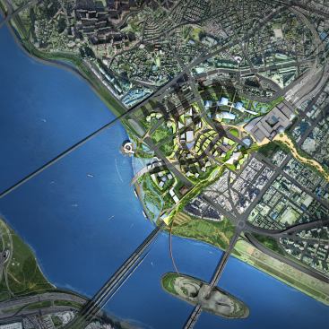 Site plan for Archipelago 21