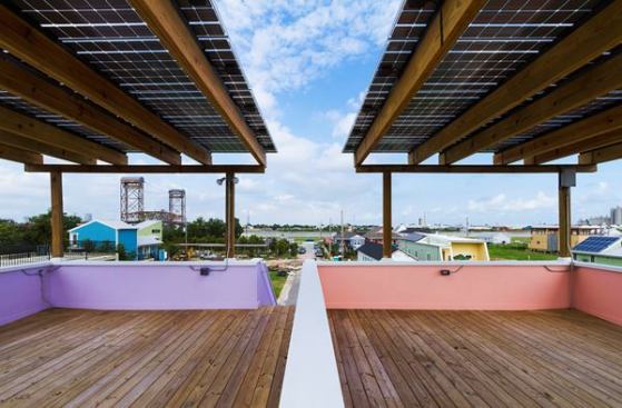 Make It Right, Two Family Home, Location: New Orleans LA, Architect: Frank O Gehry