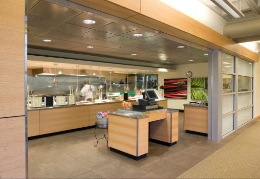 Lewis & Clark Law School Café, Portland, OR.