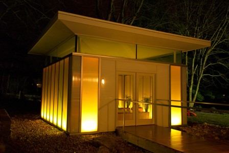 The manufacturer’s illumaWALL product is a translucent daylighting system that can be used for interior or exterior walls, canopies, and ceilings, among other applications. Made from cellular polycarbonate, it integrates programmable LEDs and aluminum framing to create waves of color. www.duo-gard.com.