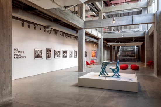 Gallery along the circulation spine, Academy Museum of Motion Pictures