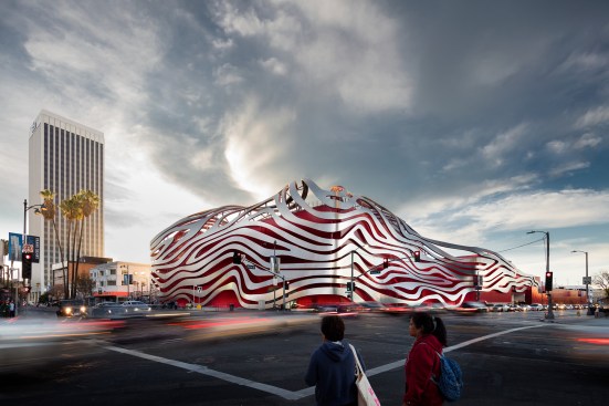 Petersen Automotive Museum in Los Angeles.