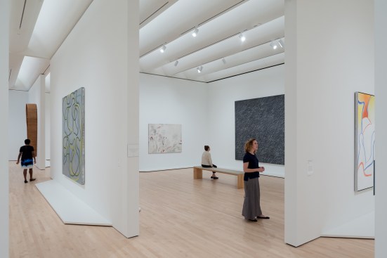 Approaching American Abstraction The Fisher Collection exhibition.