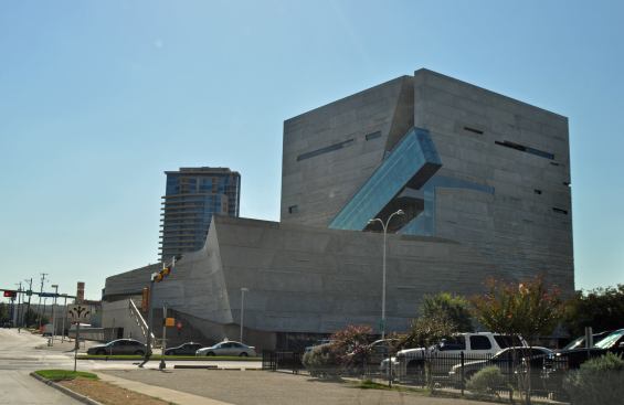 Perot Museum, Dallas, by Morphosis Architects.