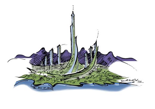 Archipelago 21 concept sketch.