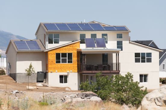 The home is powered by a 10.29 kW PV array.