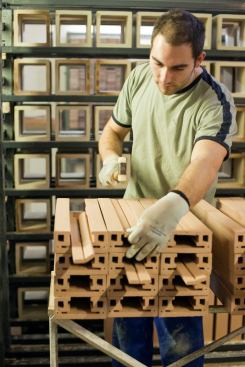 Some ceramics pieces are extruded with knock-out pieces to provide structural integrity during the manufacturing process.