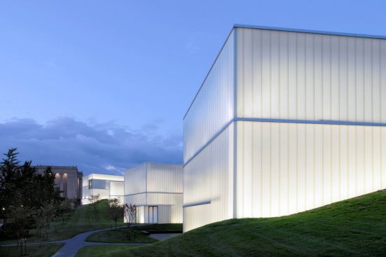 Nelson-Atkins Museum of Art, Bloch Building in Kansas City, Missouri by Steven Holl Architects