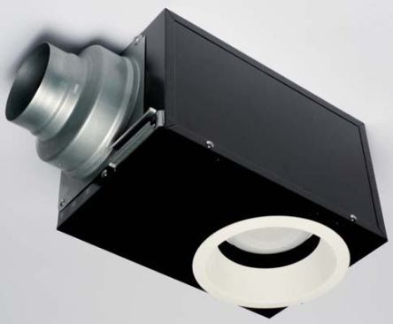 An 80 cfm fan and light come together in a subtle recessed housing in Panasonic's new WhisperRecessed ventilation fans. The new design offers energy efficient ventilation without the usual glare of standard fan/lights. WhisperRecessed includes a dual duct adapter, allowing installers to work in 4- or 6-inch ducts without purchasing an additional adapter. The fan/light operates at a quiet 0.8 sones, and is UL-apporved for use inside shower areas. 
panasonic.com/ventfans