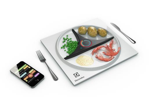 SmartPlate, by Julian Caraulani from the United Kingdom/Romania, is the world’s first intelligent dish that physically understands food and transforms it into sound. It wirelessly connects to a mobile device, identifies food, and precisely attaches musical notes, harmonies, and rhythm to each ingredient.