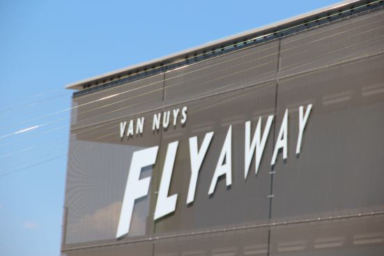 Installation at the AECOM-designed Van Nuys Flyaway.