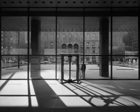 Seagram Building, New York, by Ludwig Mies van der Rohe with Philip Johnson.