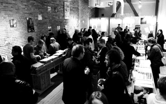 Record Store, December 2011–January 2012 "Each evening, we held listening parties and invited guest curators to select vinyls from the Record Store collection and share aspects of their own lives," Maskin says. "Some of the curators included urban planners, dancers, activists, artists, musicians, poets, club DJs, educators, and spiritual leaders."