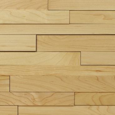 Textura Wood is an interior wall cladding that’s made from reclaimed, recycled, and sustainable wood. Available in various sheet sizes, surfaces have a three-dimensional, topographical relief and come in walnut, maple/charcoaled maple mix, and a forest mix. www.sustainableflooring.com.