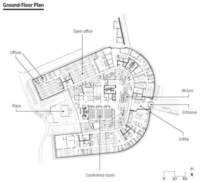 2013 AIA COTE Top Ten Green Project: Federal Center South Building 1202 in Seattle, by ZGF Architects