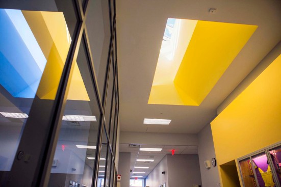 Image of Skylight in Hallway, Q381 Pre-K Center, Queens, NY