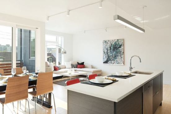 Interior image from Skypark condos.