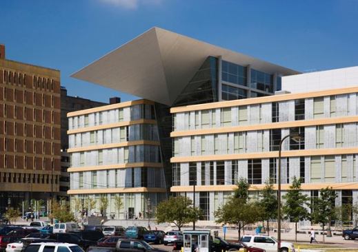 Minneapolis Central Library, Minneapolis, by Pelli Clarke Pelli Architects.