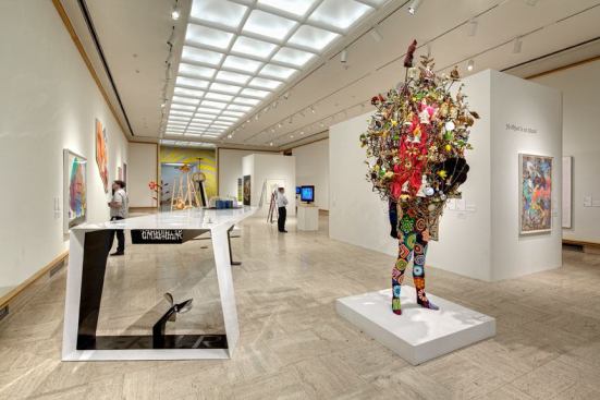 The main entry gallery.