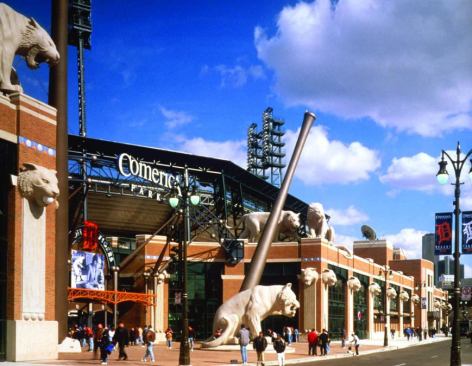Comerica Park (Detroit Tigers), 2000