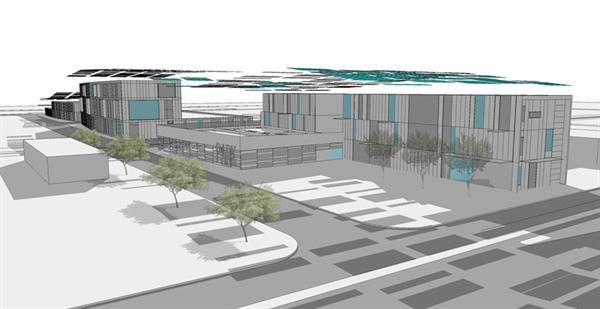 L. Michael Lu | View of solar canopy