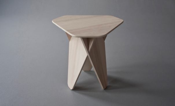 The finish wedge table by Andreas Kowalewski.