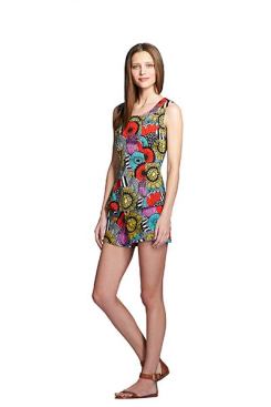 Top and short in Siirtolapuutarha print.