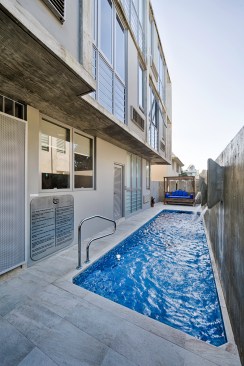 Pool and North Façade