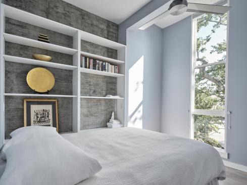 Front Unit.  Bedroom
