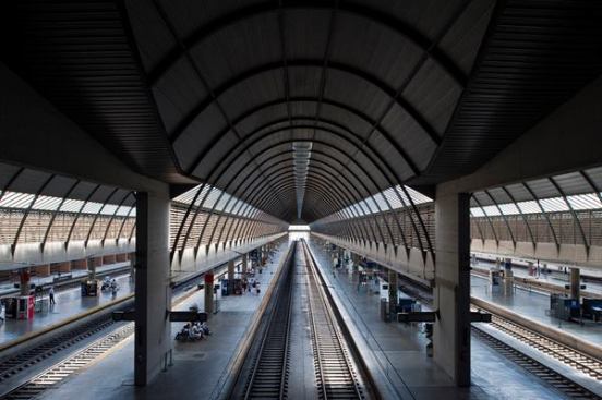 Sant Justa Train Station, Seville, Spain, by Antonio Cruz and Antonio Ortiz Architects.