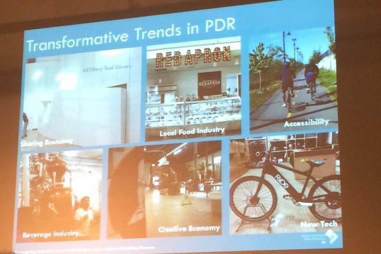 New and emerging PDR industries, (standing for production, distribution, repair) such as local food and beverage businesses are integral in achieving the transformation of Ward 5.