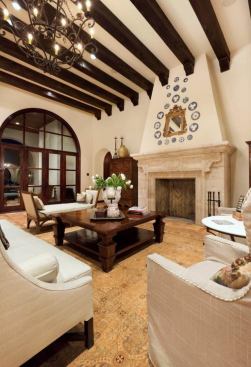 The Lake Conroe house interior.