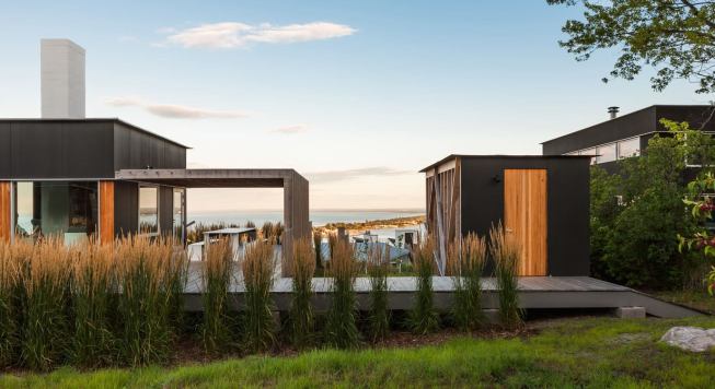 The Hall House in Duluth, Minn., was built in 2012 on the foundation of an existing residence.